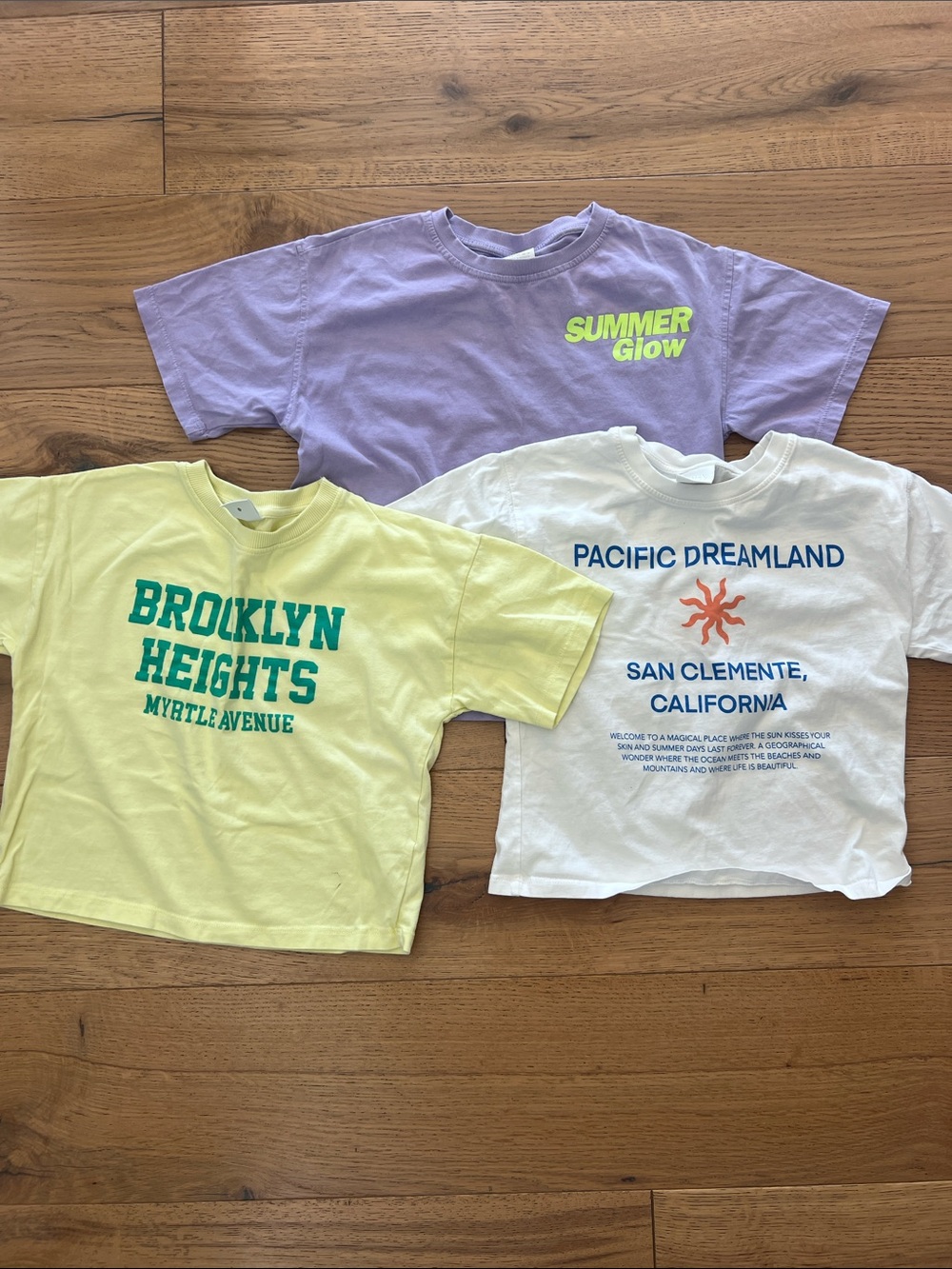 Zara Girls graphic tee bundle
